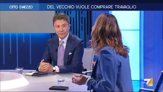 Del Vecchio vuole Il Fatto Quotidiano, botta e risposta tra Bocchino e Palmerini: "Diamo speranza a questo ragazzo", "Siamo al paradosso…"