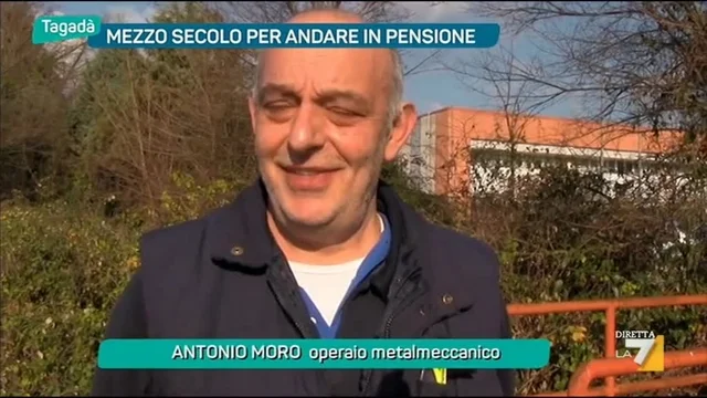 Mezzo secolo per andare in pensione