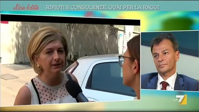 Rifiuti e consulenze, guai per la Raggi