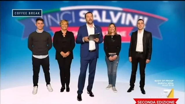 È tornato il VinciSalvini, il gioco a premi social di Matteo Salvini