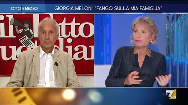 Giorgia Meloni: 'Fango sulla mia famiglia' - Otto e Mezzo - Puntata del 12/09/2023