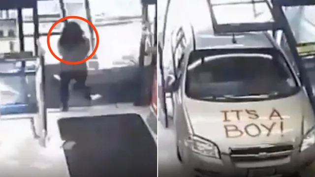 Signora travolta dall'auto, il Gender reveal finisce male: il video è virale