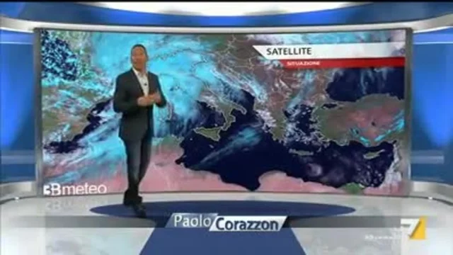 Il meteo della sera