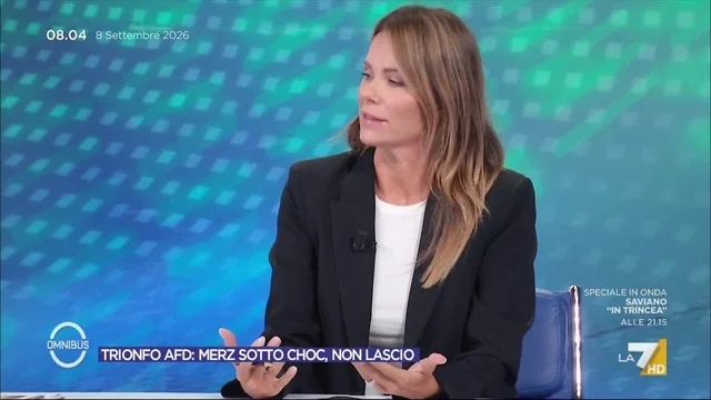 AFD, Hoara Borselli: "Non è stato qualcosa di improvviso, Merz non ha letto la realtà"