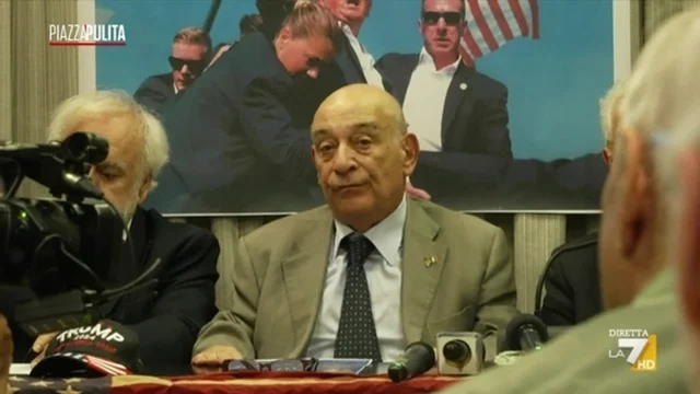 Pro-Trump: il comitato nella sede storica dell'MSI.