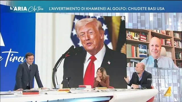 L'Aria Che Tira - Puntata del 13/3/2026