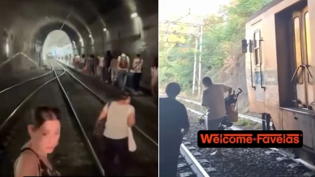 Caos a Roma, il treno si ferma ed i passeggeri scendono sui binari: la scena è incredibile