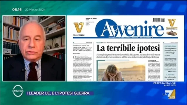 I leader UE e l'ipotesi guerra - Omnibus, 22/03/2024