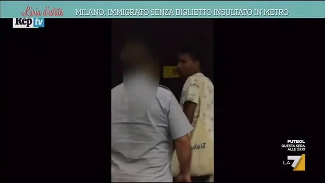Milano, immigrato senza biglietto insultato in metro