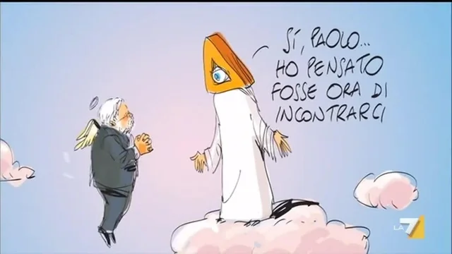 Come è umano lei... l'omaggio di Makkox a Paolo Villaggio