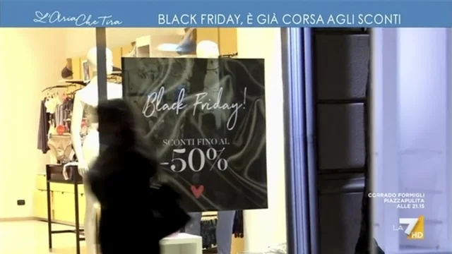 Black Friday, è già corsa agli sconti