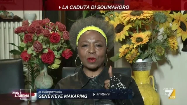 Soumahoro, Geneviene Makaping: "Dovrebbe rilasciare una dichiarazione spontanea e dire quello che sa"