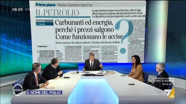 Omnibus Dibattito - Puntata del 9/3/2026