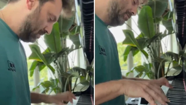 Bologna in Champions League: Cremonini suona l'inno della competizione al pianoforte. Video