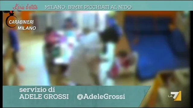 Milano, bimbi picchiati al nido