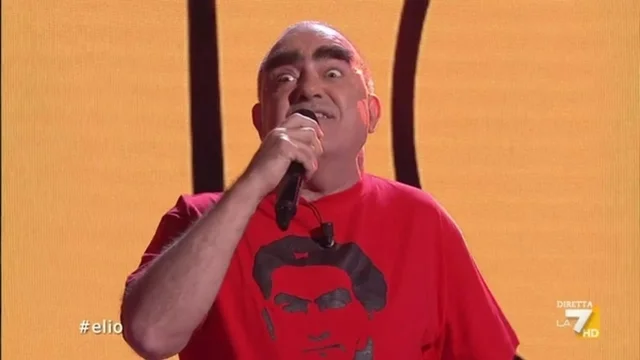 "Faceva il palo": Elio canta Jannacci a Propaganda Live
