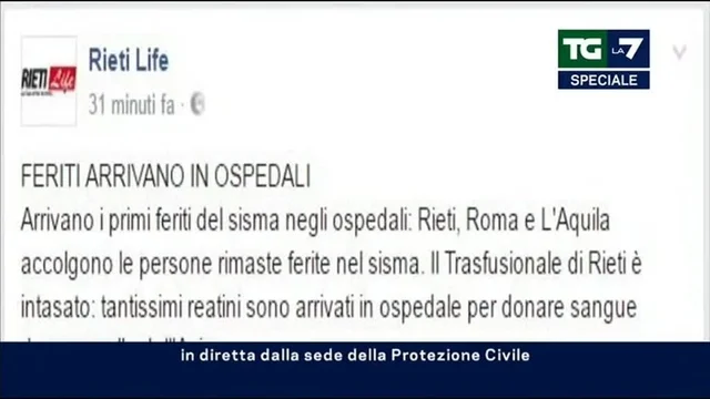 Fabrizio Curcio Capo Dipartimento Protezione Civile: affidatevi alle Istituzioni