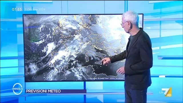 Meteo LA7 - 7/10/2024