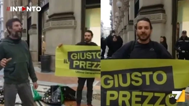 Quarta incursione di Ultima Generazione nel ristante di Cracco: protesta contro i costi della spesa