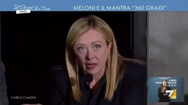 Giorgia Meloni 'a 360 gradi'