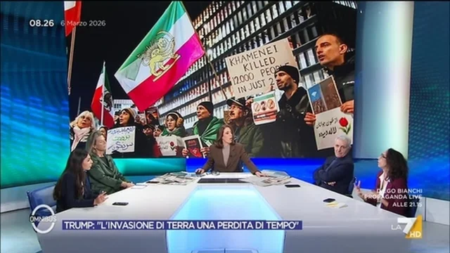 Omnibus Dibattito - Puntata del 6/3/2026