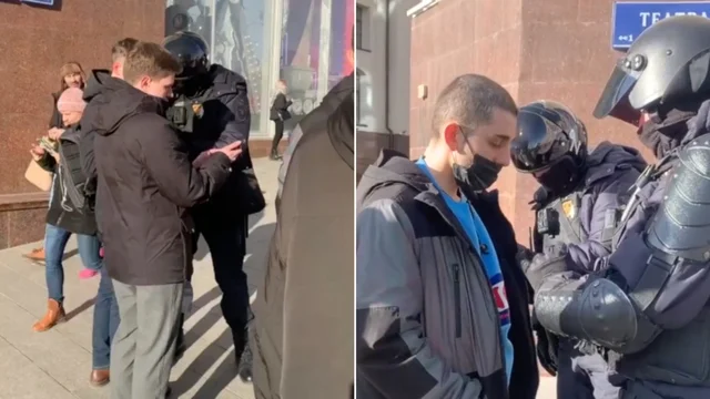Mosca: la polizia russa ferma i passanti e controlla telefoni e messaggi