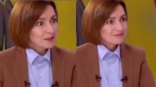 Moldavia, scossa di terremoto in diretta TV: la reazione della presidente Maia Sandu diventa virale