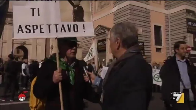 La Lega a Piazza del Popolo