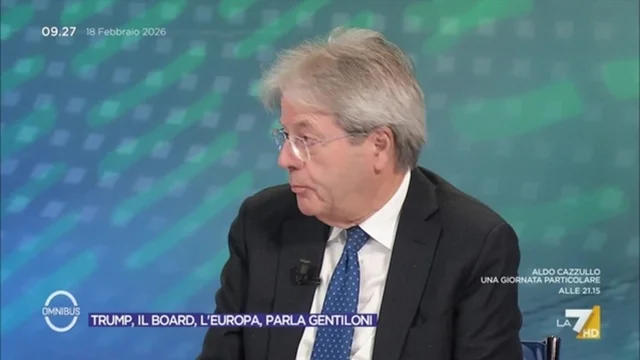 Board of Peace, Gentiloni: "Essere governo trumpiano d'Europa non porterà bene all'Italia"