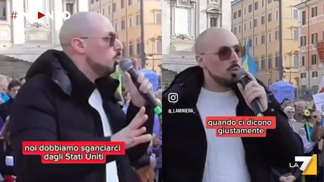 Ivan Grieco invoca truppe europee per l'Ucraina: ovazione del pubblico