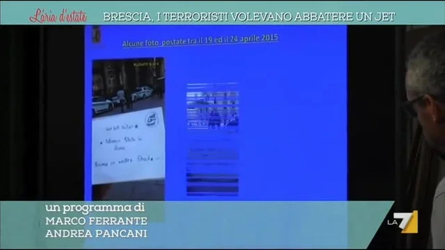 Brescia i terroristi volevano abbattere un jet