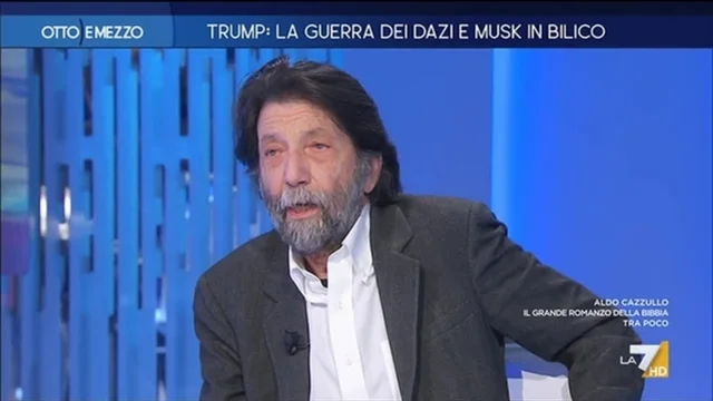 Trump, la guerra dei dazi e Musk in bilico - Otto e Mezzo - Puntata del 2/4/2025