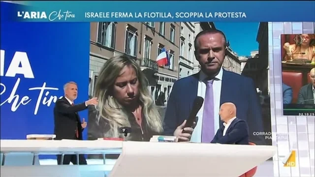 L'Aria Che Tira - Puntata del 2/10/2025