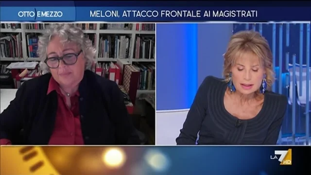 Meloni, attacco frontale ai magistrati - Otto e Mezzo - Puntata 02/10/2023