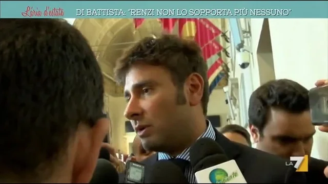 Di Battista:'Renzi non lo sopporta più nessuno'