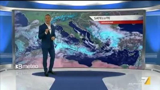 Il meteo della sera