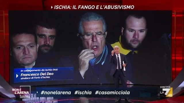 Ischia, Giletti contro il sindaco di Forio: "La colpa è dei sindaci"