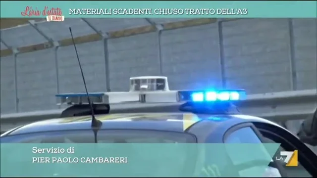 Materiali scadenti, chiuso tratto della A3