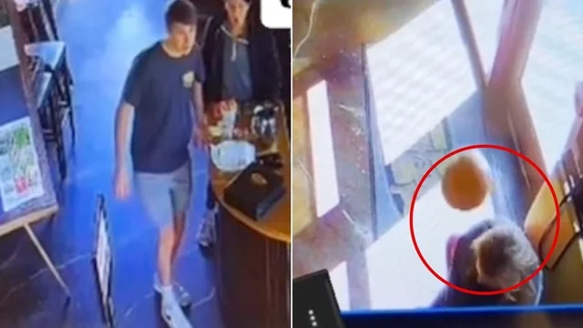 “Colpita in testa con una zucca”, poi esce il video delle telecamere di sicurezza