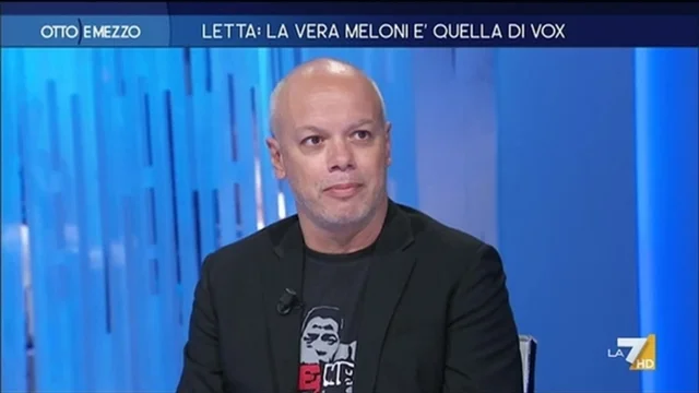 Letta: la vera Meloni è quella di Vox - Otto e Mezzo - Puntata del 7/9/2022