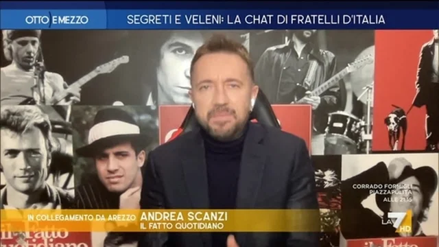 Segreti e veleni: la chat di Fratelli d'Italia - Otto e Mezzo - Puntata del 6/2/2025