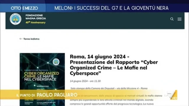 Dove sono i mafiosi? On line