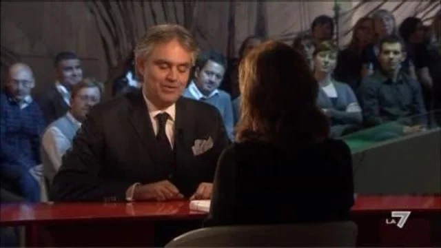L'intervista ad Andrea Bocelli