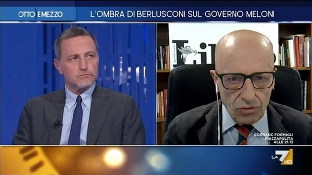 L'ombra di Berlusconi sul governo Meloni - Otto e Mezzo - Puntata del 20/10/2022