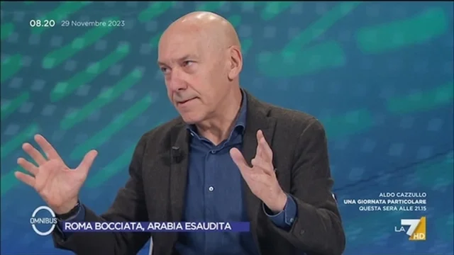 Roma bocciata, Arabia esaudita - Omnibus 29/11/2023