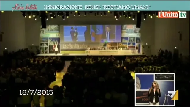 Immigrazione Renzi: 'Restiamo umani'