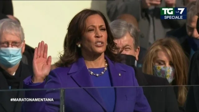 USA, insediamento del 46° Presidente: il giuramento di Kamala Harris