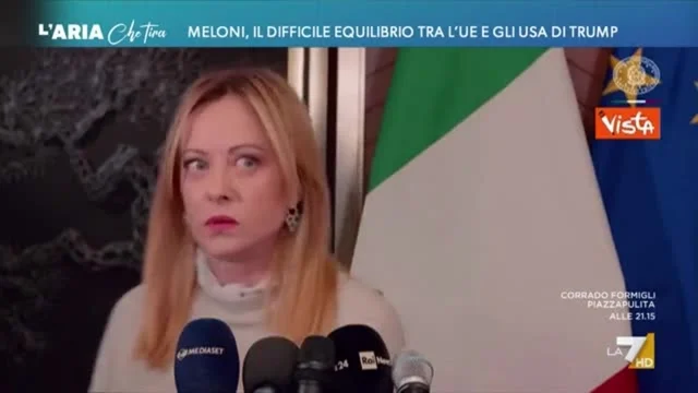Meloni, il difficile equilibrio tra l'UE e gli USA di Trump