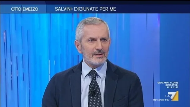 Salvini dice: digiunate per me - Otto e Mezzo, 21/01/2020