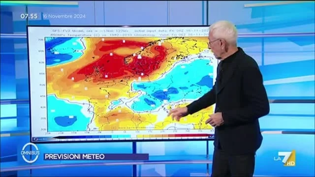 Meteo LA7 - 16/11/2024